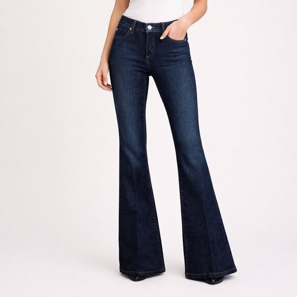 Juicy Couture Denim - Juicy Couture Y2K Vintage Dark Wash Flare Jeans Size 24 Low Rise